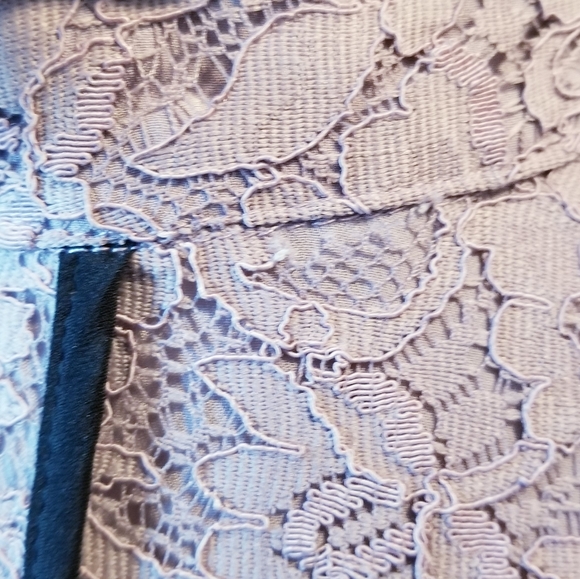 Forever 21 Cutout Back Lace Dress, Size L - Picture 15 of 15